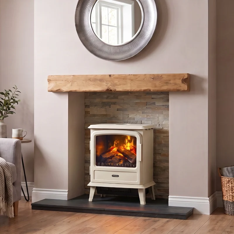 Evandale Optimyst Electric Stove - Pebble