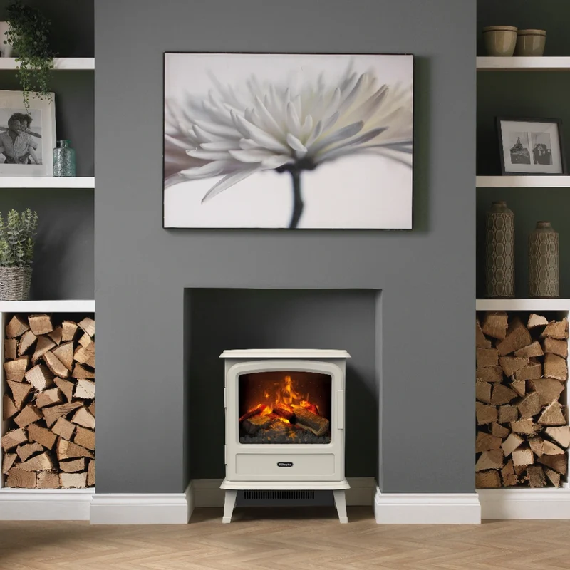 Evandale Optimyst Electric Stove - Pebble