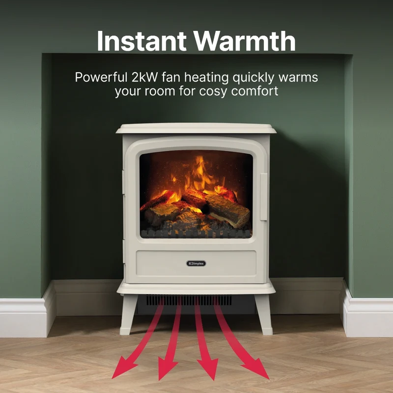 Evandale Optimyst Electric Stove - Pebble