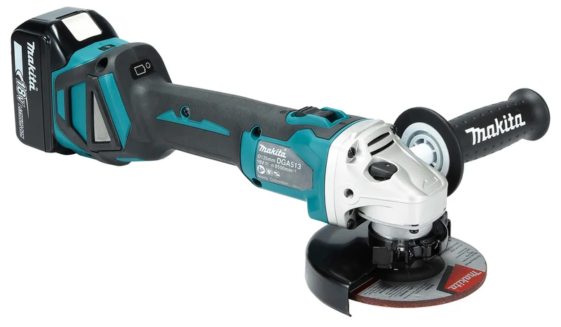 Makita Akku Winkelschleifer 18V - DGA513Z einstellbare Drehzahl