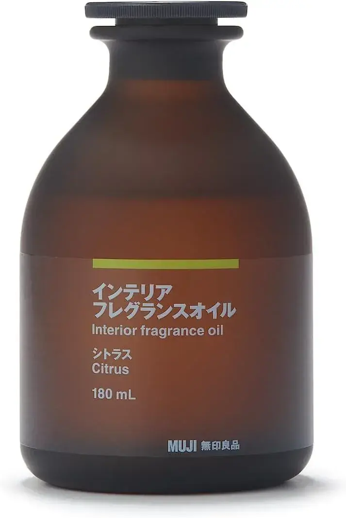 MUJI Interior Fragrance Oil 180 ml Floral Rose Lavender Diffuser