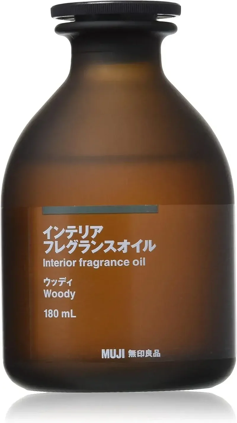 MUJI Interior Fragrance Oil 180 ml Floral Rose Lavender Diffuser
