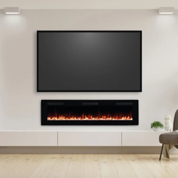 Sierra 72 Optiflame Wall Mounted Electric Fire