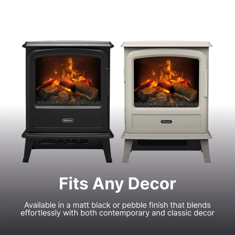 Evandale Optimyst Electric Stove - Black