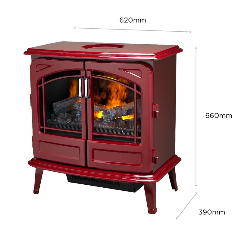 Dimplex Grand Rouge Optimyst Elektro-Kaminofen