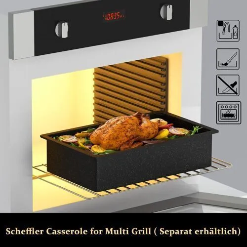 Antihaftbeschichtete Auflaufform Backform für Multigrill 335c235mm