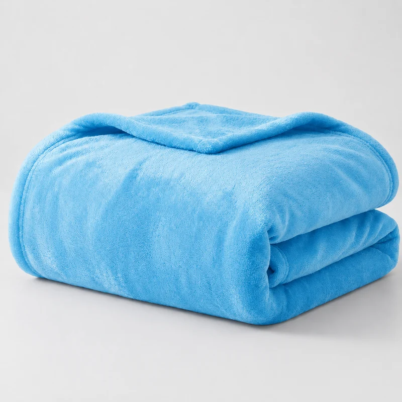 Kuscheldecke – Leichter Strick mit seidig gebürsteter Oberfläche