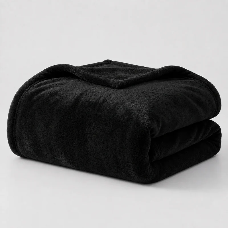 Kuscheldecke – Leichter Strick mit seidig gebürsteter Oberfläche
