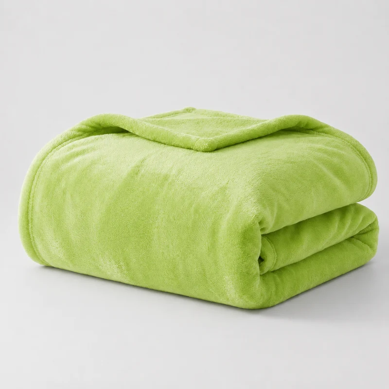 Kuscheldecke – Leichter Strick mit seidig gebürsteter Oberfläche