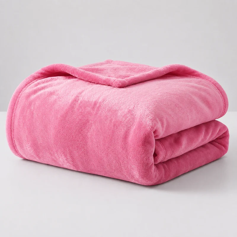 Kuscheldecke – Leichter Strick mit seidig gebürsteter Oberfläche