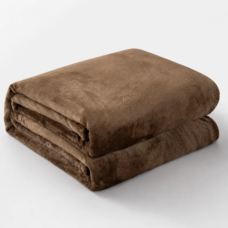 Kuscheldecke – Leichter Strick mit seidig gebürsteter Oberfläche