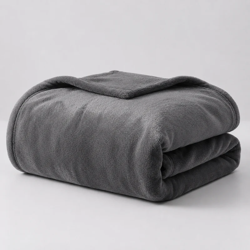 Kuscheldecke – Leichter Strick mit seidig gebürsteter Oberfläche