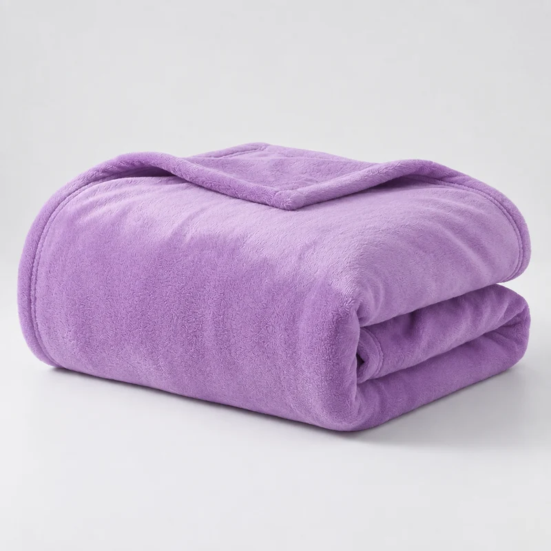 Kuscheldecke – Leichter Strick mit seidig gebürsteter Oberfläche