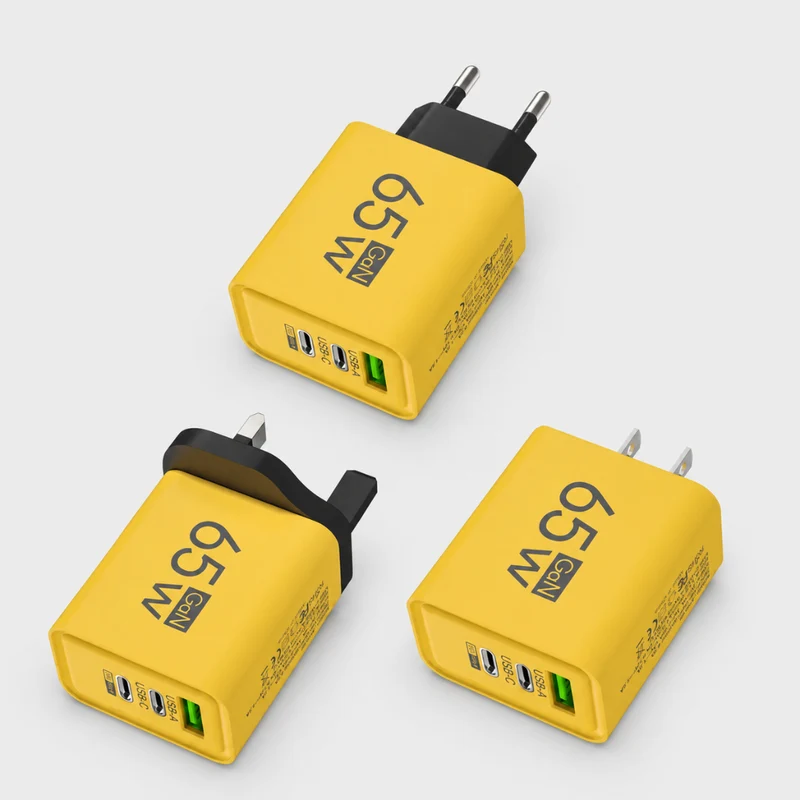 USB-Ladegerät kompakt – GaN-Technik mit USB-C- und USB-A-Anschlüssen