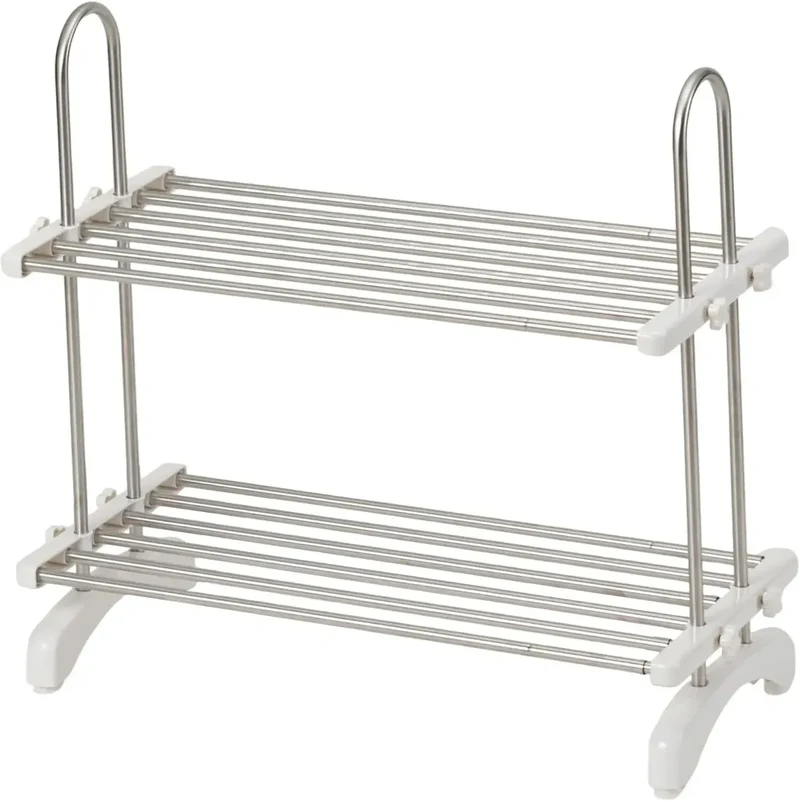 Takagi Stainless Steel Kitchen Storage Rack, Extendable Design