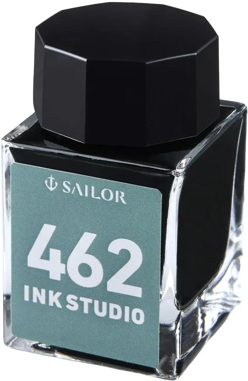 Sailor Ink Studio Green Fountain Pen Ink Colors Bottle 20ml Japan