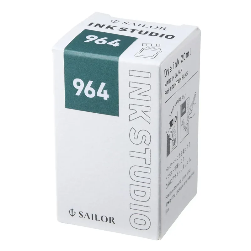 Sailor Ink Studio Red Fountain Pen Bottled Ink, 20 ml Bottle
