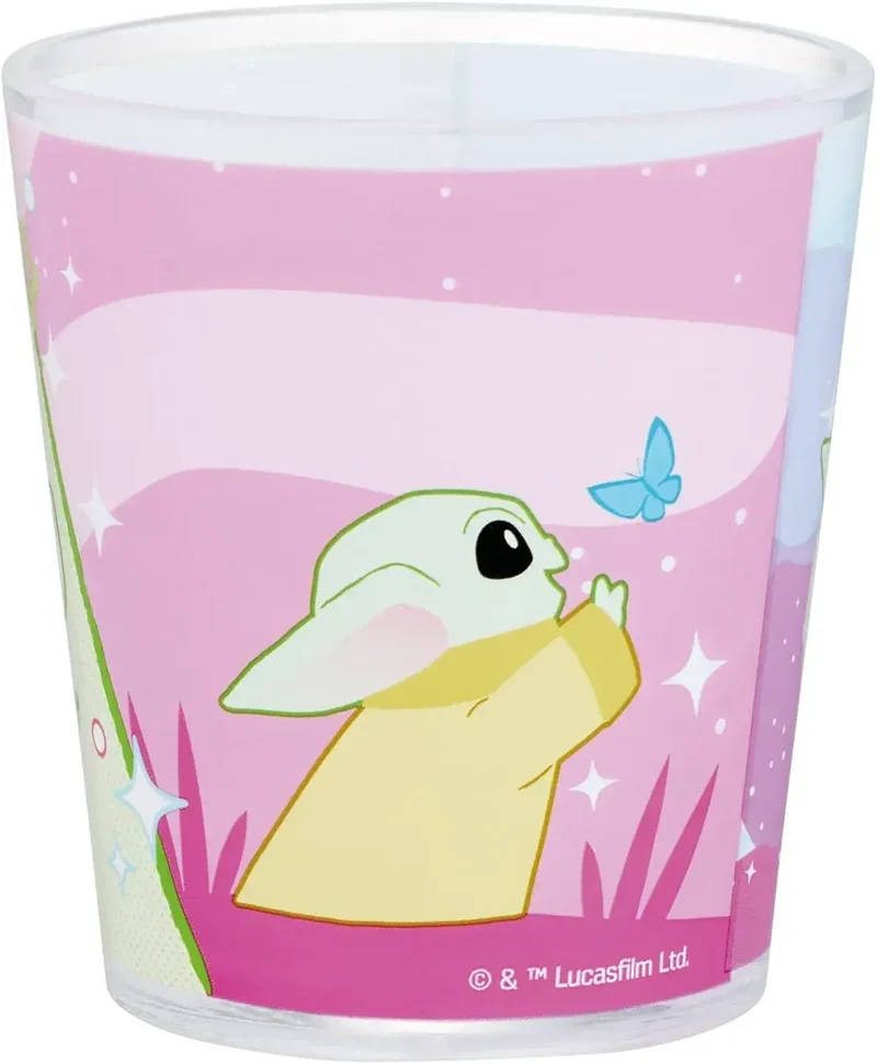 Skater Acrylic Cup 280ml Dishwasher Safe Star Wars Glow Goo Color