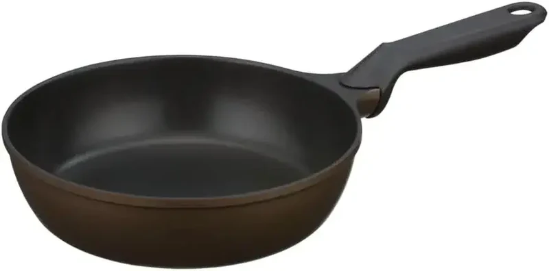 THERMOS Premium Coat Frying Pan 28 cm Brown-Gold Non-Stick 700g