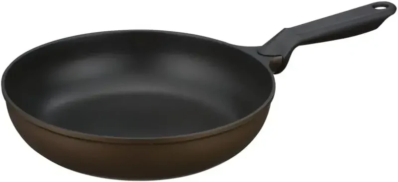 THERMOS Premium Coat Frying Pan 28 cm Brown-Gold Non-Stick 700g