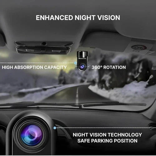 Dashcam – HD-Aufnahmen mit Weitwinkel, Loop-Funktion und Bewegungsstart