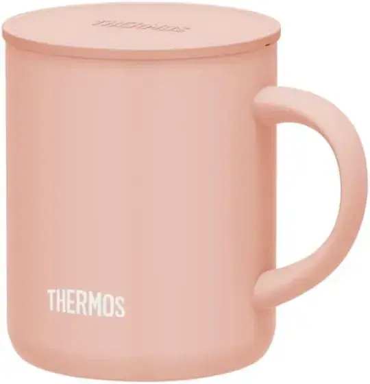 THERMOS Vacuum Insulated Mug 450 ml Ivory Stainless Steel Handle