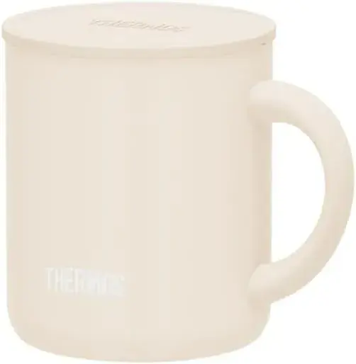 THERMOS Vacuum Insulated Mug 450 ml Ivory Stainless Steel Handle