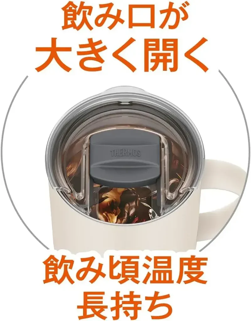 THERMOS Vacuum Insulated Mug Lid Replacement Clear 8 x 8 cm Daily