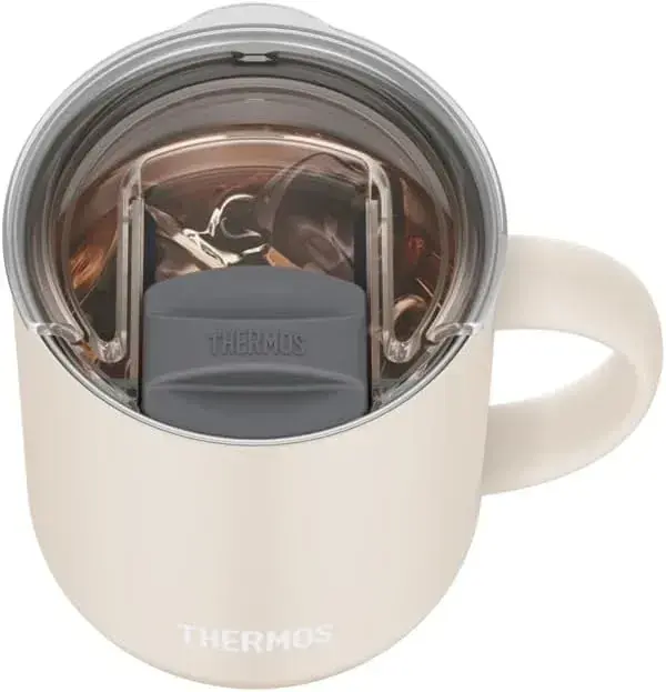 THERMOS Vacuum Insulated Mug Lid Replacement Clear 8 x 8 cm Daily