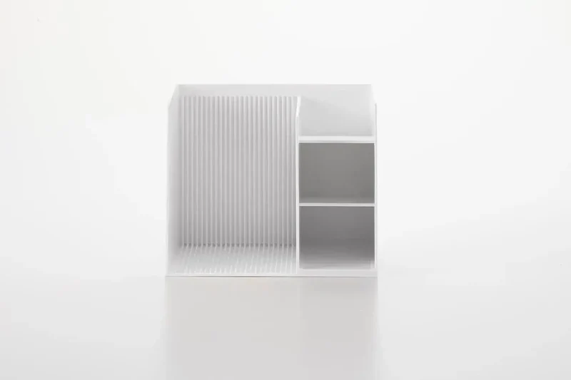 Yamazaki Home Tower Medicine Storage Rack Organizer White 19.5cm