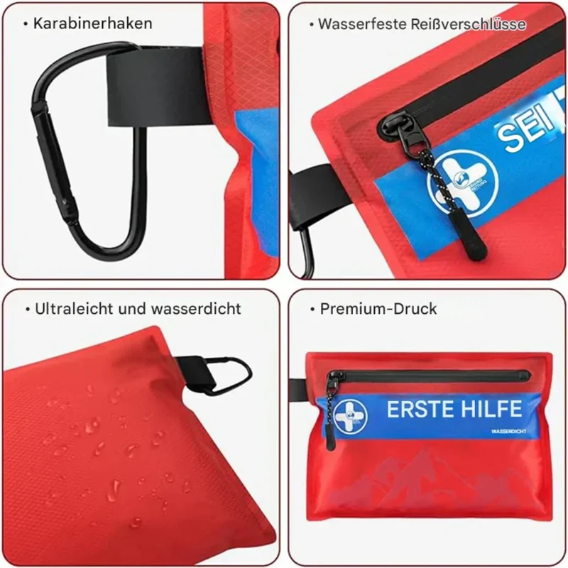 Wasserdichtes Erste-Hilfe-Notfallset