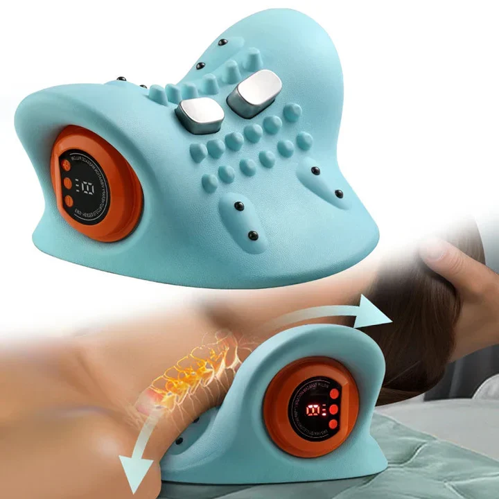 EMS-Nackenmassagegerät mit Wärmetherapie