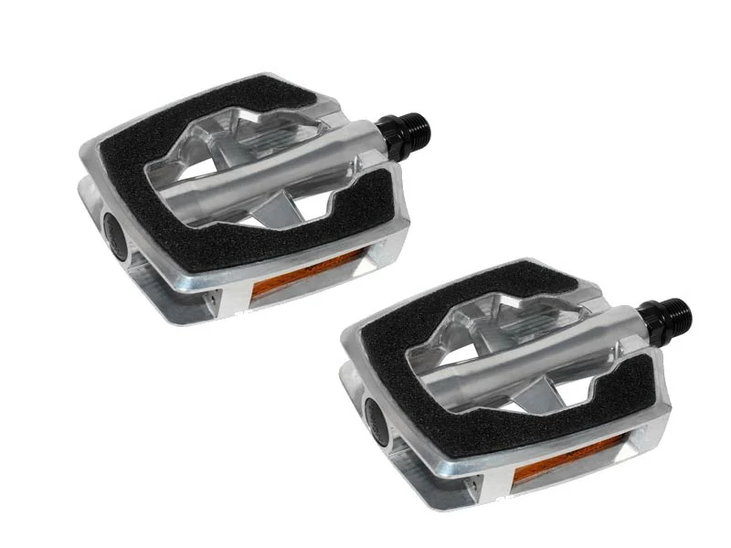 Union SP-890 SBL Pedalen Paar silber-schwarz
