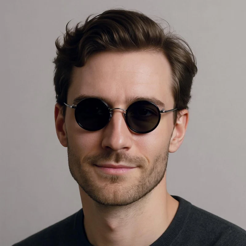 Sonnenbrille Metall – Polarisierte Gläser mit UV400 und Entspiegelung