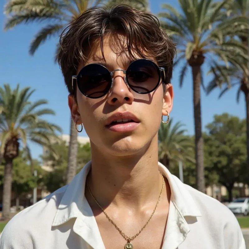 Sonnenbrille Metall – Polarisierte Gläser mit UV400 und Entspiegelung