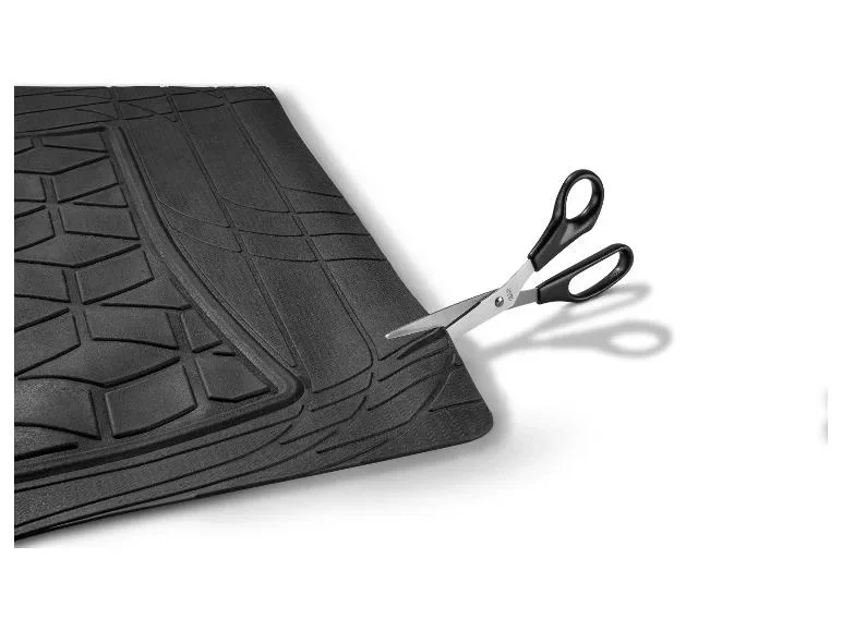 Kofferraummatte Individuell zuschneidbar 120 x 80 cm Schwarz