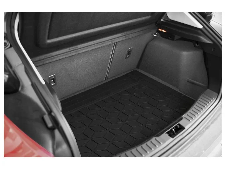 Kofferraummatte Individuell zuschneidbar 120 x 80 cm Schwarz
