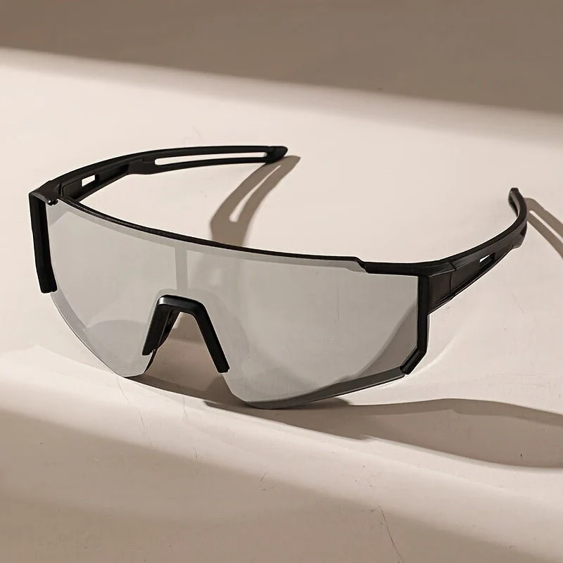 Sportsonnenbrille – Beschichtete Gläser mit UV-Filter und Wrap-Fassung