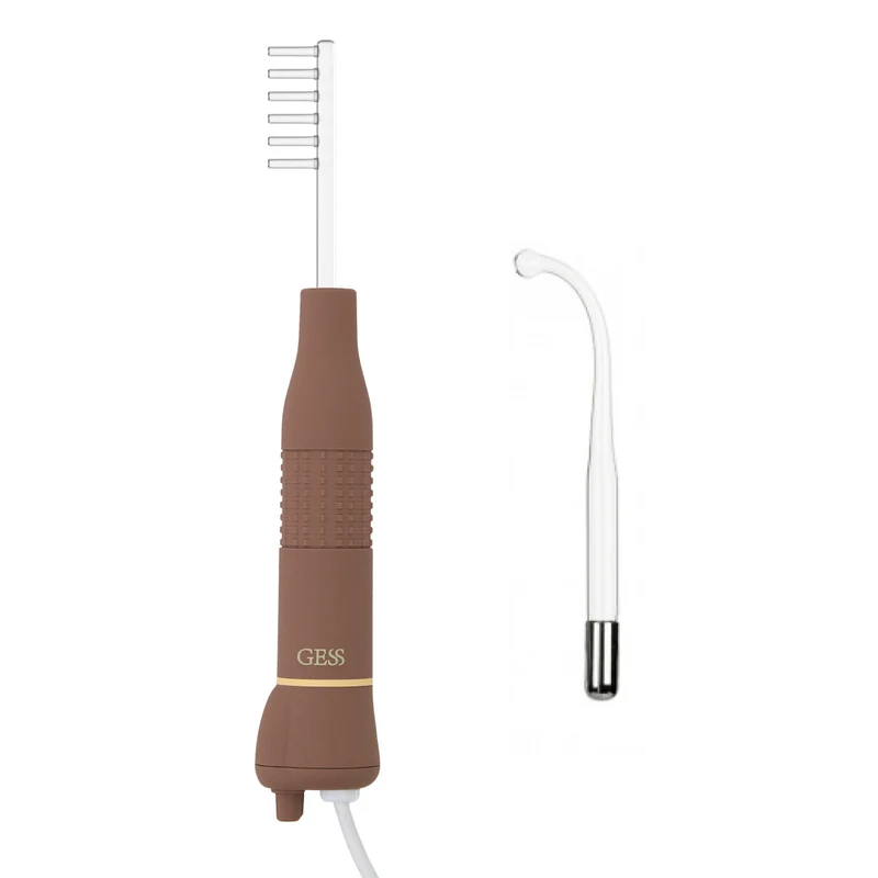 GESS DARS High-Frequency Massager Original Darsonval 2-in-1: Professional Facial & Scalp Therapy at Home