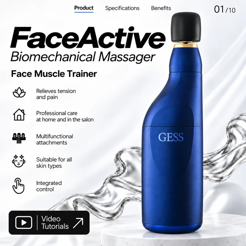 GESS FaceActive Original BMS (NAZAROV method) Massager