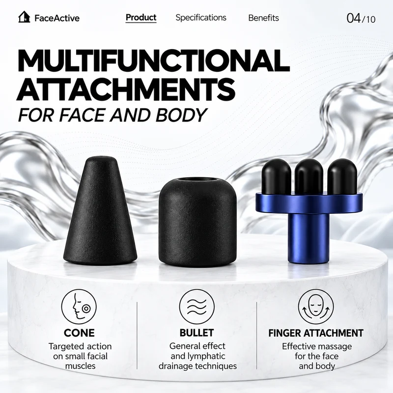 GESS FaceActive Original BMS (NAZAROV method) Massager