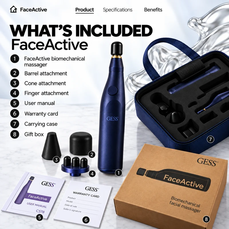GESS FaceActive Original BMS (NAZAROV method) Massager