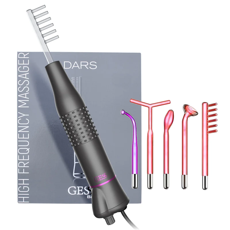 GESS Dars High Frequency Massager Original Darsonval 5 in 1 stimulates hair health for men and women