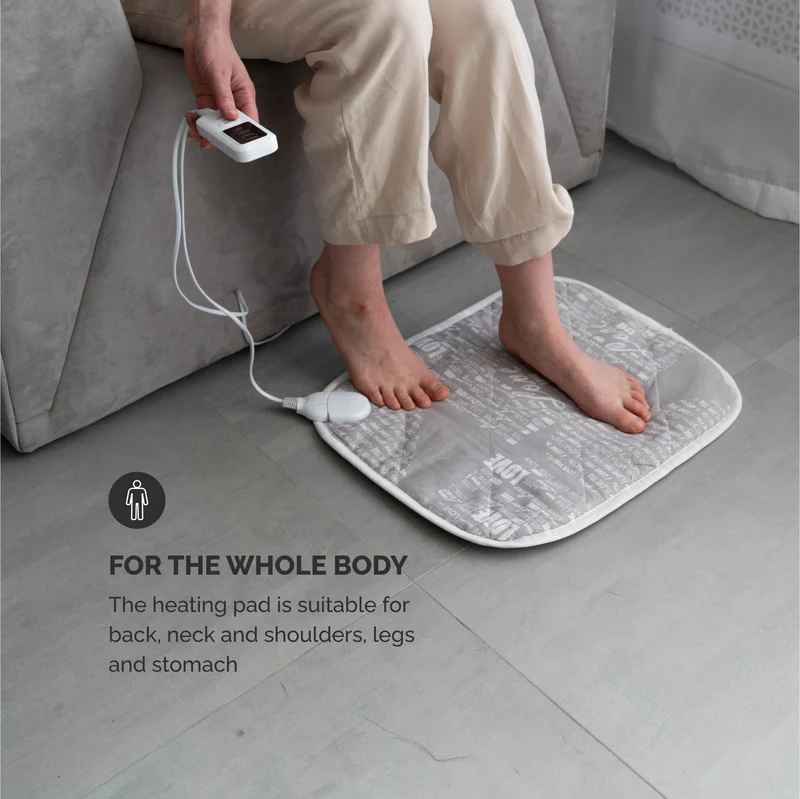 EcoSapiens Heating pad grey 40x50 cm