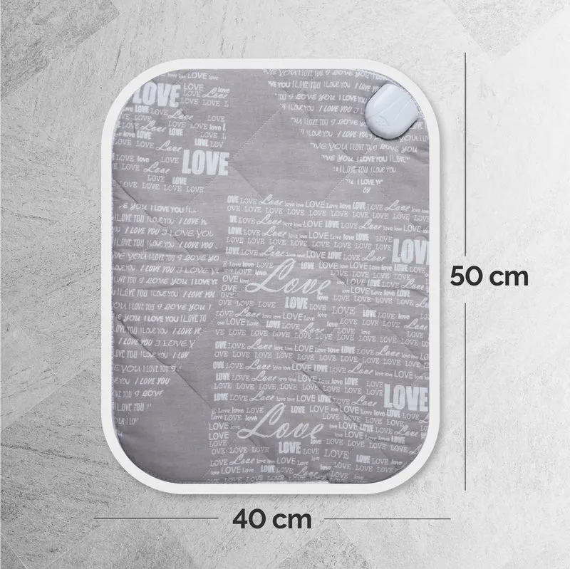 EcoSapiens Heating pad grey 40x50 cm