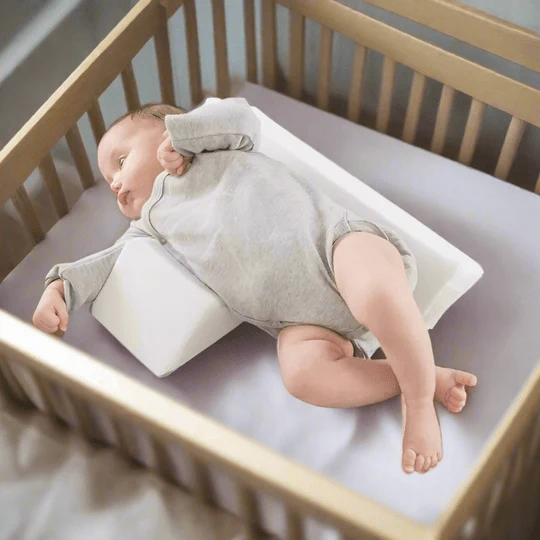 Baby-Stützkissen – Breite und Winkel einstellbar, Bezug waschbar
