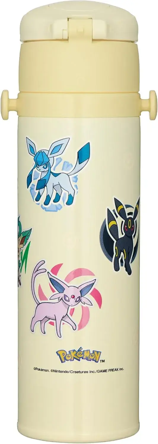 THERMOS Pokemon Kids 500ml Vacuum Insulated Mobile Mug Beige