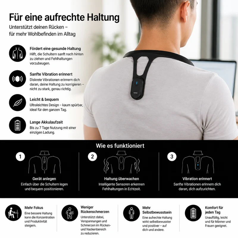 Rücken- und Haltungskorrektor