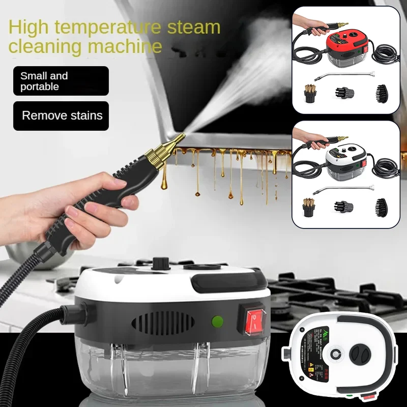 Dampfreiniger – 2500W Hochdruck-Dampfreiniger mit 6 Stufen und Zubehör