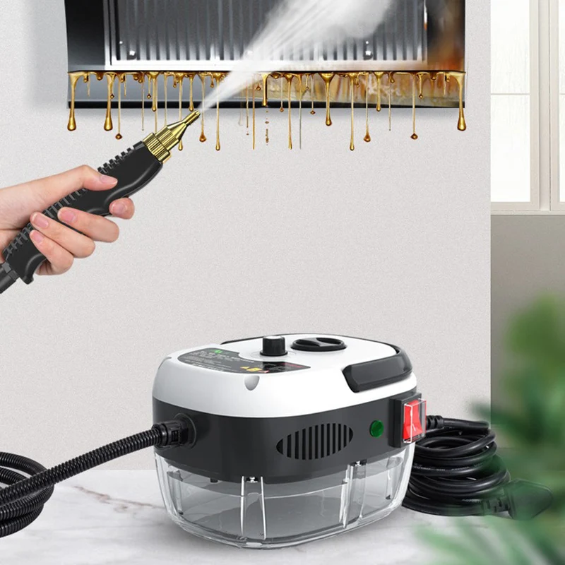 Dampfreiniger – 2500W Hochdruck-Dampfreiniger mit 6 Stufen und Zubehör